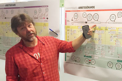 Jonas Ronnheden, Arbetsf&ouml;rmedlingen