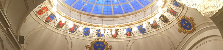 Bild inifrån Riksdagen. Foto: Angela Ullman